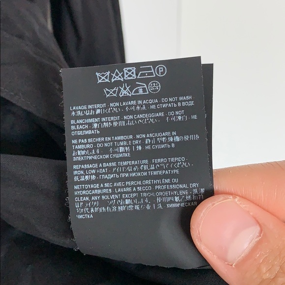 Saint Laurent Women’s Black Button Down Shirt - Picture 6 of 7